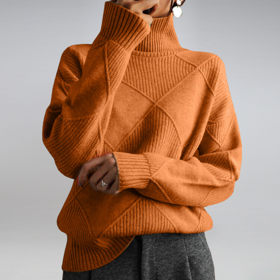 Janet - Cashmere Turtleneck Sweater