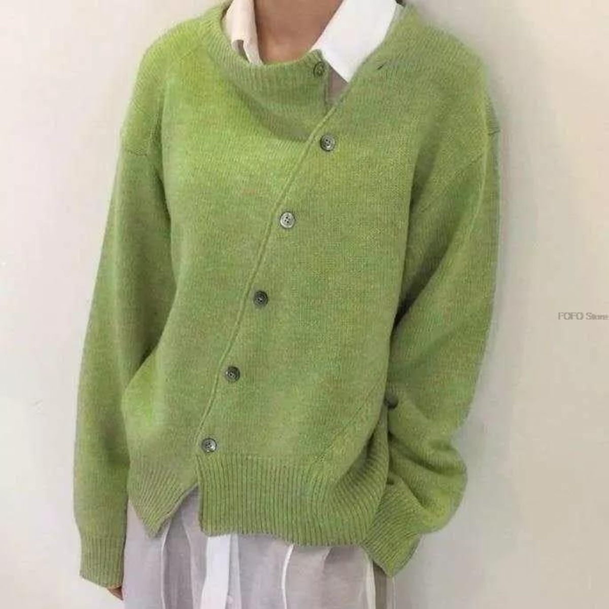 Lillian - Woolen Knitted Fashion Sweater