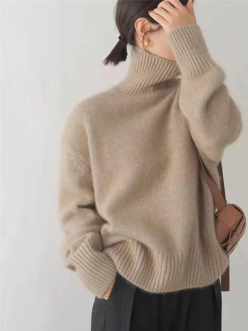 Lisette - Turtleneck Cashmere Sweater