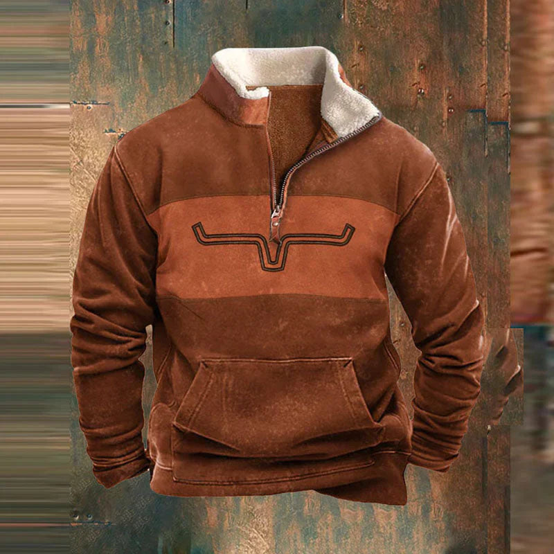Modern Zip-Up Sweater
