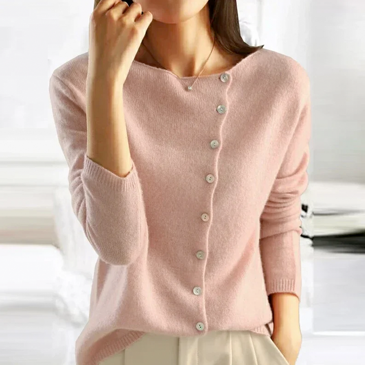Alison - Button Sweater
