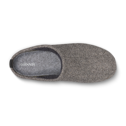 Wool Tweed Cozy Slippers with Cushioned Sole for Everyday Comfort