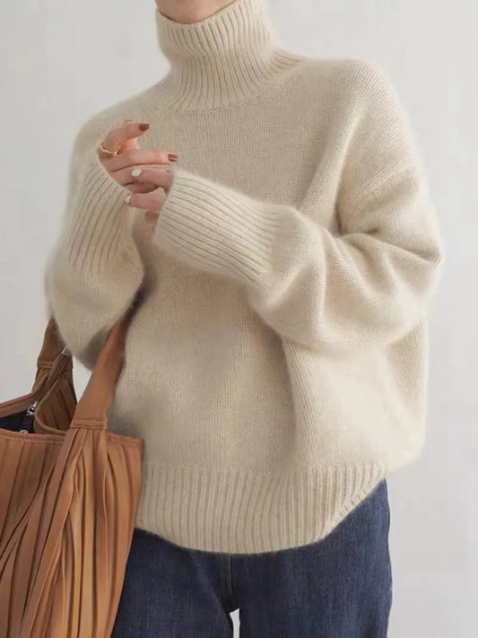 Lisette - Turtleneck Cashmere Sweater