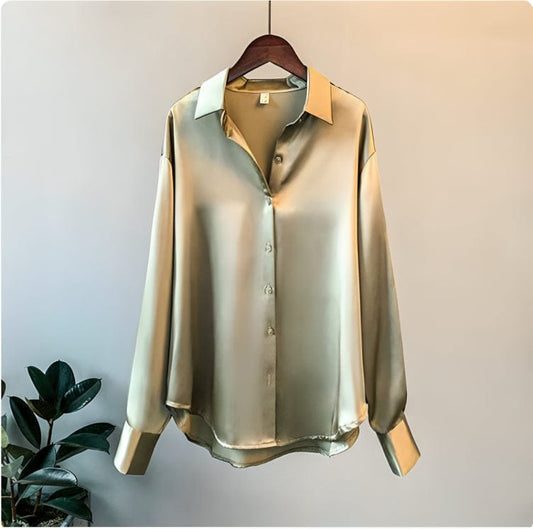 Olivia - Satin Blouse