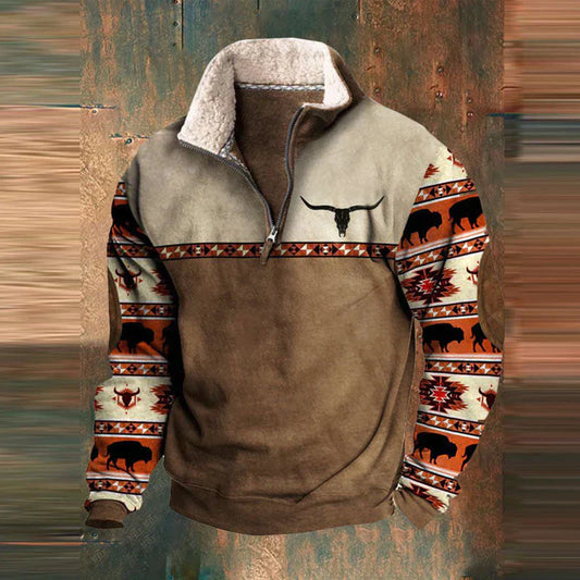 Modern Zip-Up Sweater