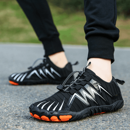 Flexible Barefoot Training Shoes with Wide Toe Box Design