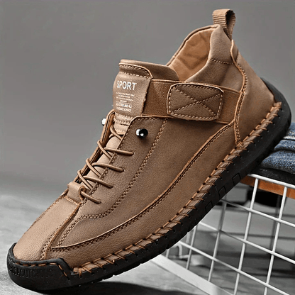 Women's Suede Comfort Sneakers with Orthopedic Cushioned Insole