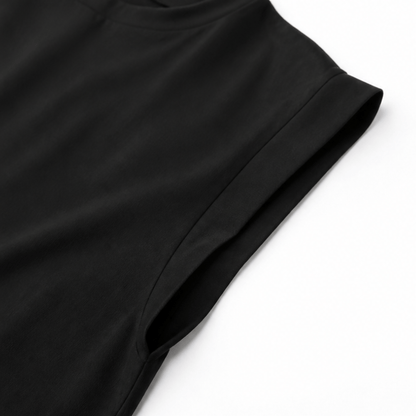 Marella Sleeveless Wrinkle-Free Split-Hem Summer Midi Dress with Pockets