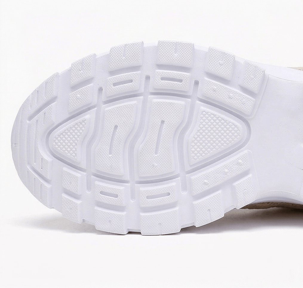Aerloom Women's Cushioned Knit Sneakers with Slip-On Comfort