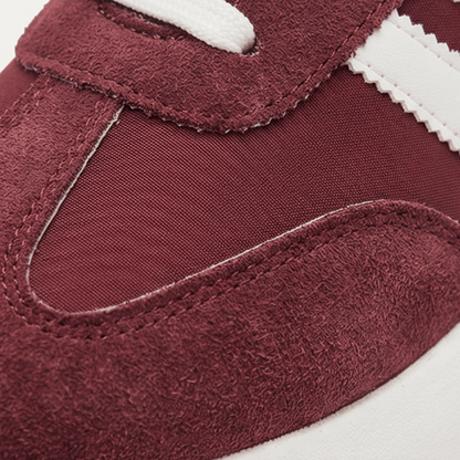 Velora Retro Suede Colorblock Cushioned Platform Sneakers for Women