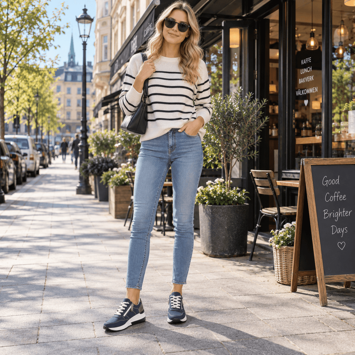 Orthopedic Lace-Up Sneakers with Side Zip and Supportive Raised Sole