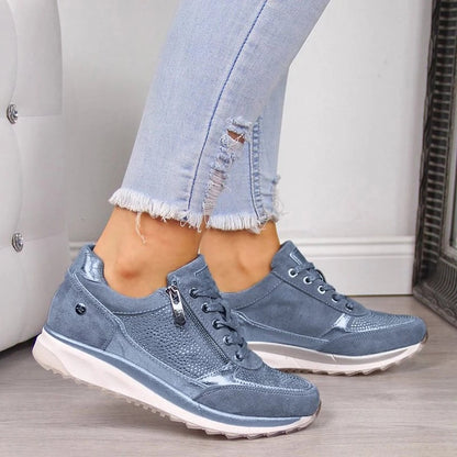 Isabella Lightweight Comfort Sneakers with Rhinestone Detail