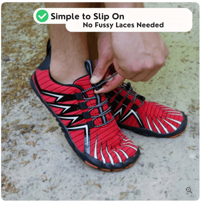 Flexible Barefoot Training Shoes with Wide Toe Box Design