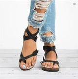 Women's Cushioned Sandals with Adjustable Buckle Strap