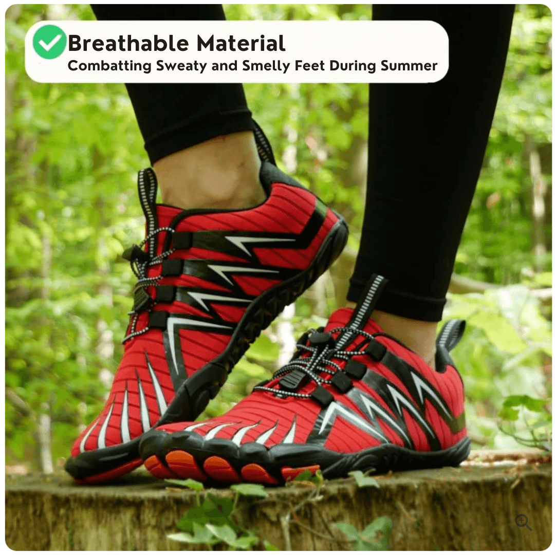 Flexible Barefoot Training Shoes with Wide Toe Box Design