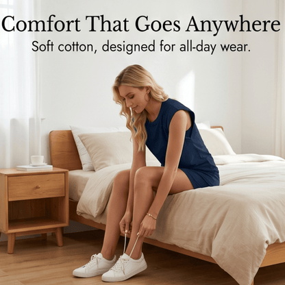 Women's Sleeveless Cotton Blend Top and Skort Two-Piece Co-Ord Set