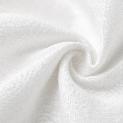 Shawl-Collar V-Neck Short Sleeve Top with Textured Weave