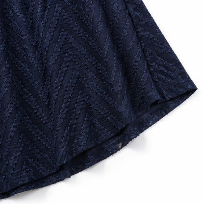 Crochet V-Neck Flutter Sleeve Chevron Women's Midi Sundress