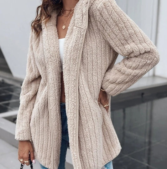 Nora - Sherpa Hoodie