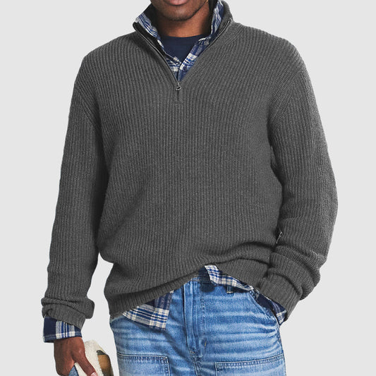 Ali - Quarter Zip Sweater
