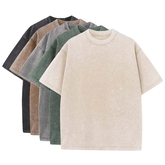 Staple 5-Pack: Heavy Washed Loose Tees